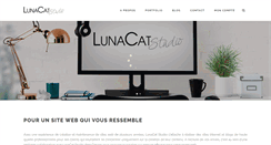 Desktop Screenshot of lunacatstudio.com